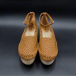 Free People Teagan Huarache Platform Clog | Like New | EU 39 / US Women's 8–8.5